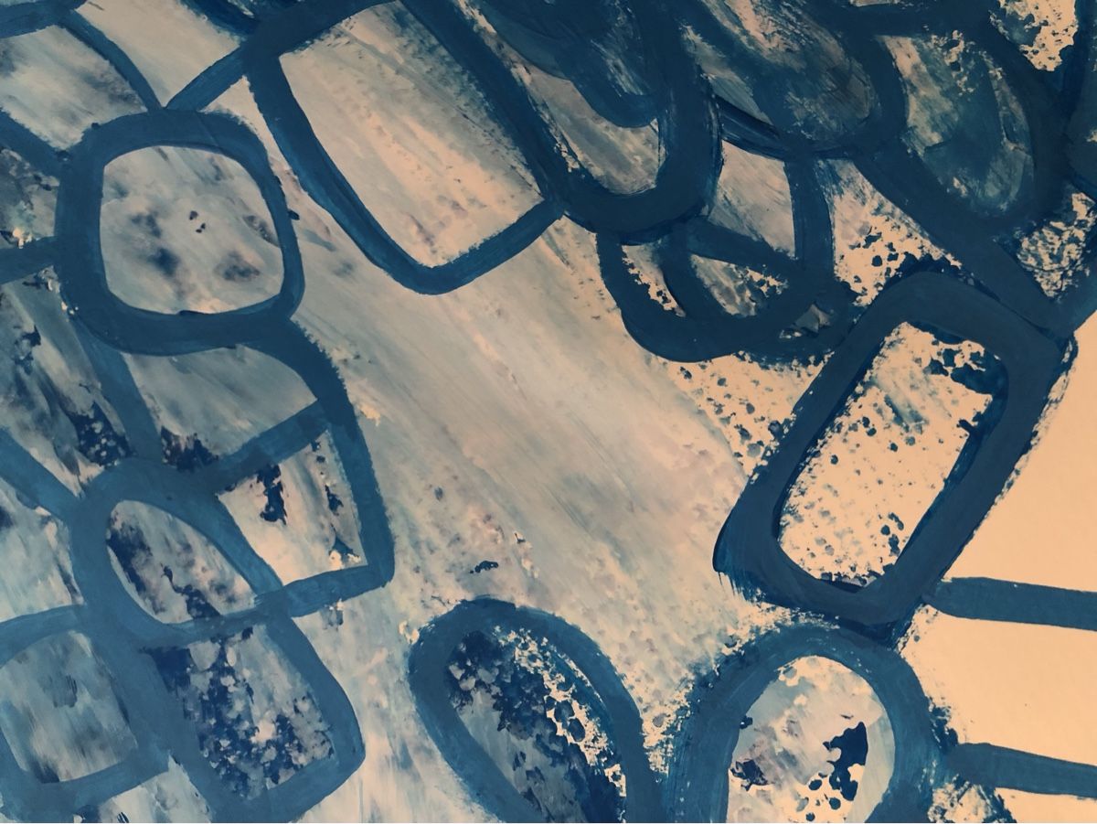 Dipinti: Gemälde abstract 50/70cm – Nuovo e nell'imballaggio originale da Frauenkappelen venduto da MissCadillac 5