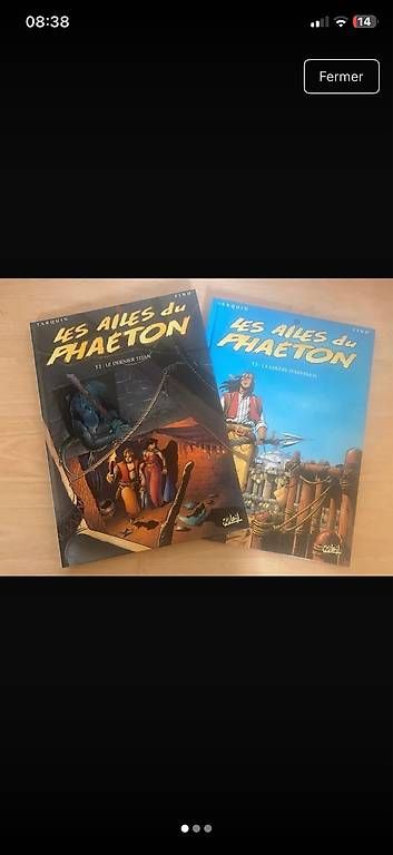 Fumetti: BD les ailes de phaéton tome 2 et 3 – Usato da La Neuveville venduto da nad_8kqm