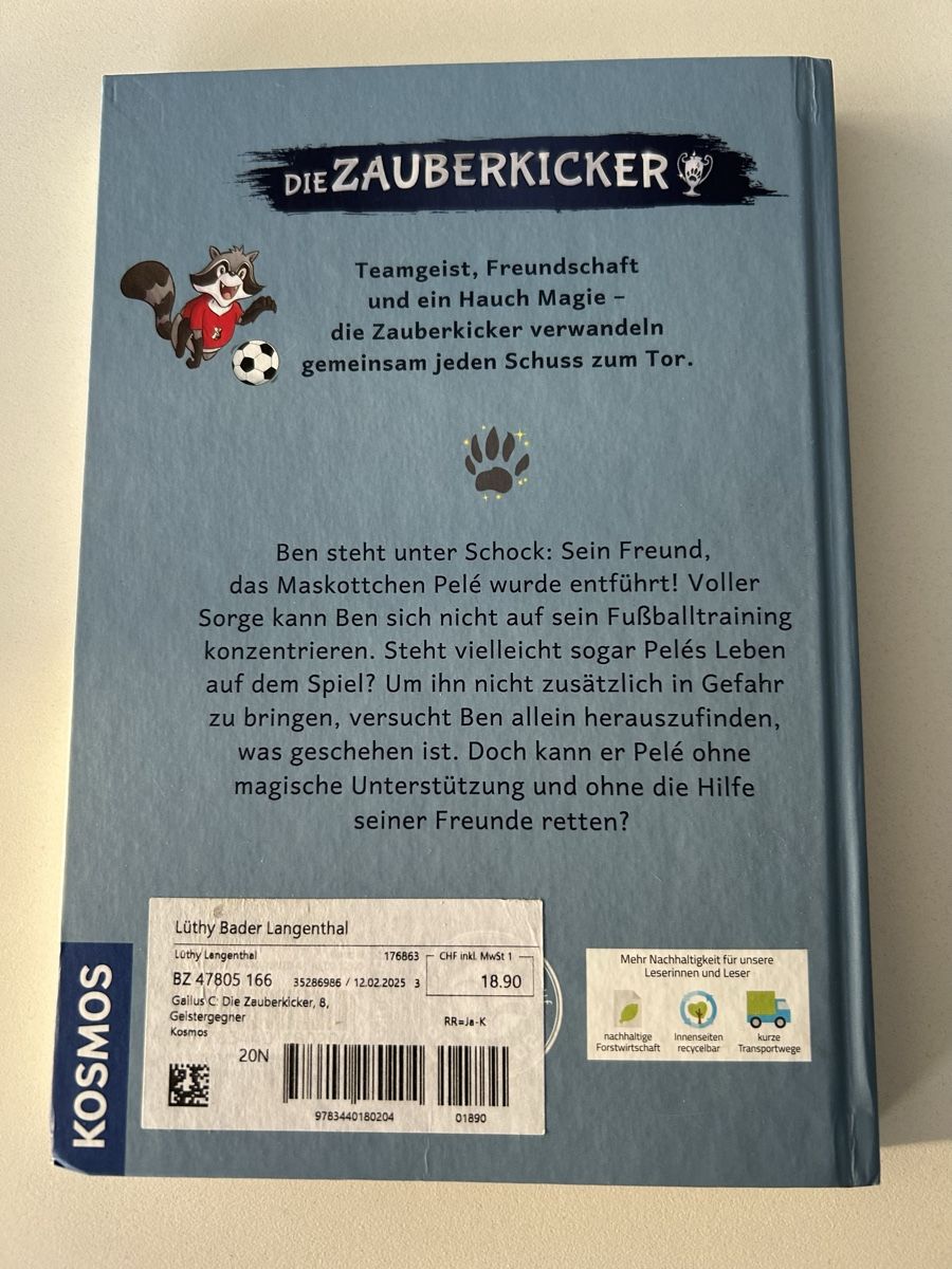 Libri: Die Zauber Kicker, Jugendbuch von Kosmos, Neu – Nuovo (secondo la descrizione) da Neuendorf venduto da Juhlin01 1