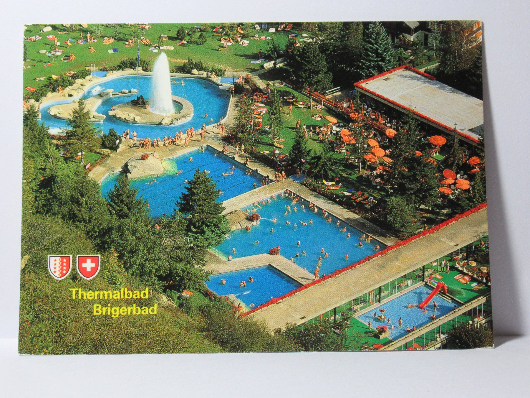 Cartoline postali: Thermalbad Brigerbad  1991 – Usato da Grenchen venduto da Bluemchen1900
