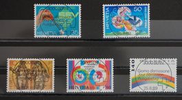 CH - Werbemarken - SBK Nr. 777-781 - ET Vollstempel