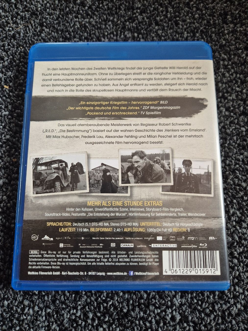 Tutti i DVDs: Der Hauptmann - Blu-ray – Usato da Ruswil venduto da jan_bxl5 1