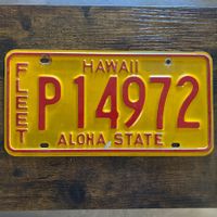 🇺🇸 U.S. Autoschild, Hawaii P14972 - ORIGINAL