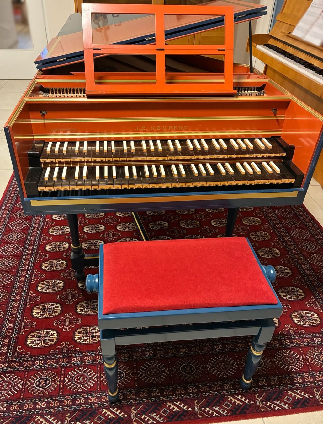Strumenti musicali: Cembalo Neupert Blanchet – Usato da Gontenschwil venduto da ram_6dt8 1