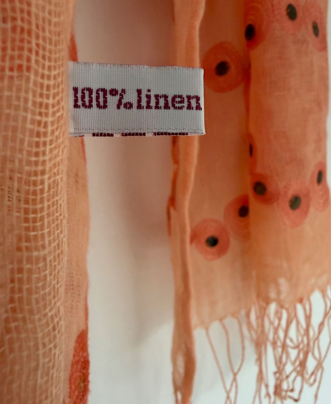 Foulard & Sciarpe: Leinen Schal – Usato da Unterägeri venduto da Jutka_04 3