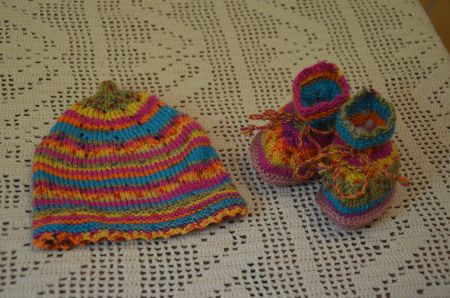 TAILLE 62 - BABY SET NEU - HANDARBEIT