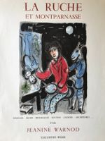 Plakat LA RUCHE et Montparnasse Chagall u.a. Original 1978