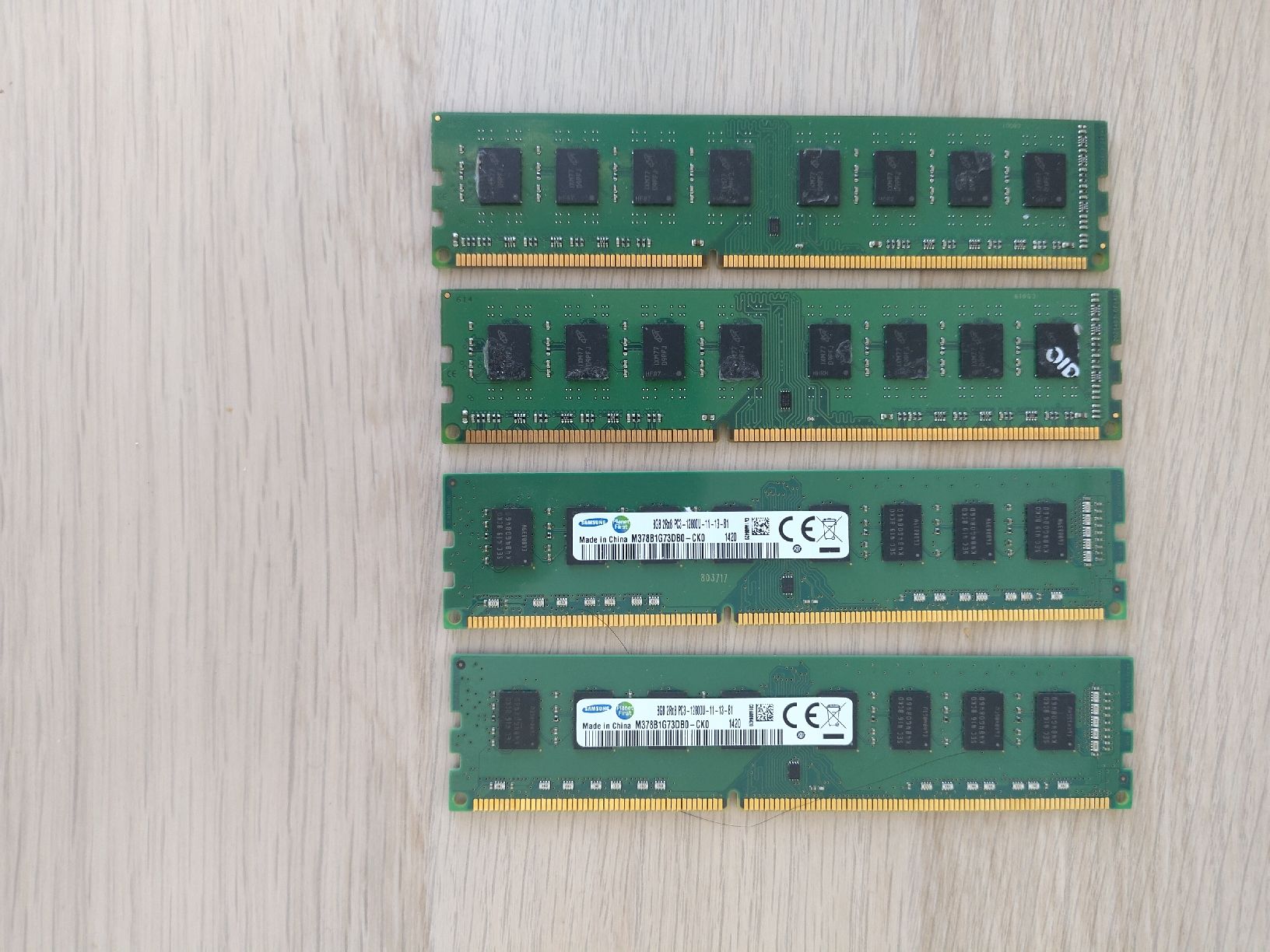 PC: 4 Sticks RAM – Difettoso da Rüeggisberg venduto da NoahEliaHiltbrunner