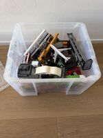 Assorted cars and transport toys