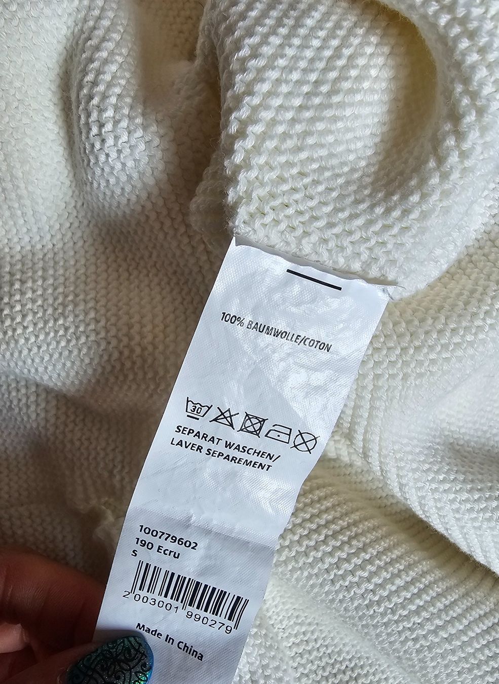 Pullover & Sweatshirts: neuw. Strick Pullover Manor Woman Gr. S / M ecru – Neu (gemäss Beschreibung) aus Füllinsdorf von Sunnebliemli7 3