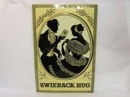 Blechschild Hug Zwieback, 60cm x 40cm