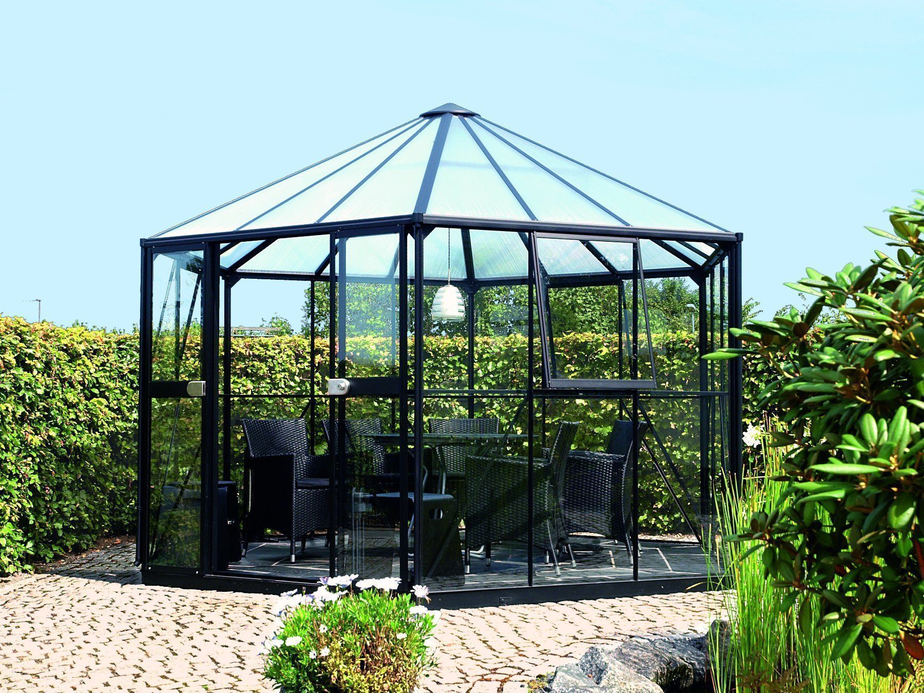 Casette da giardino & serre: Pavillon Hera 9000 – Nuovo e nell'imballaggio originale da Erlinsbach venduto da Home-World