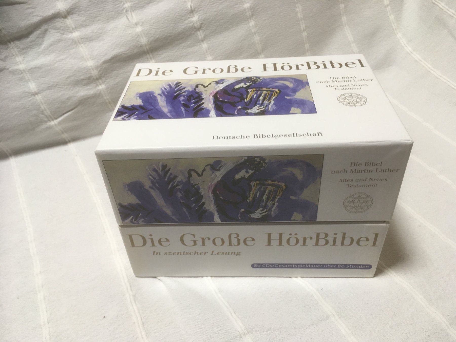 Audiolibri: Die Grosse HörBibel 80 Cds / Bibel auf CD – Usato da Marbach LU venduto da Hoheduene 1