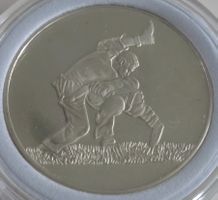 Eidg. Schwing und Älplerfest 1966 FRAUENFELD Silbermedaille