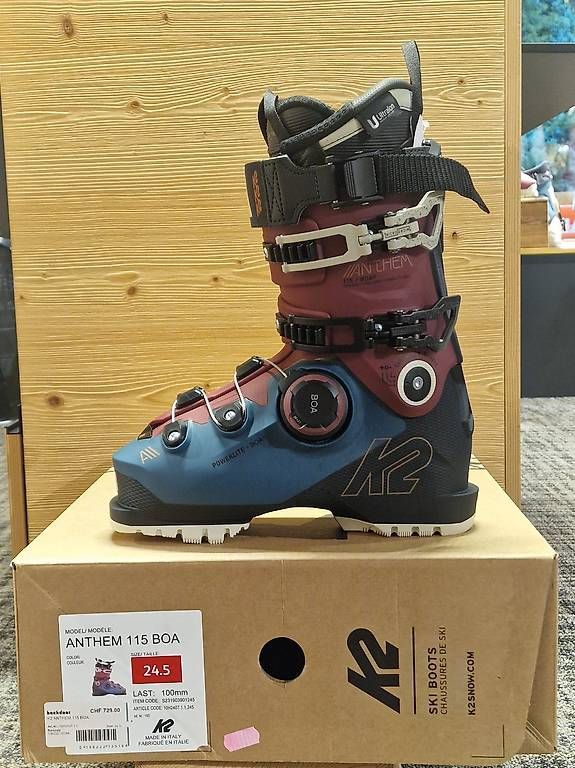 Chaussures hommes: K2 ANTHEM 115 BOA SKISCHUH – D'occasion à Grindelwald par Backdoor_Shop