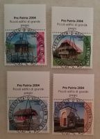 2004, Pro Patria Satz Ersttag Vollstempel mit Tabs