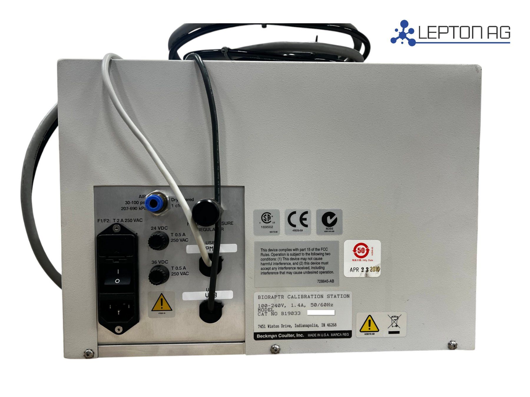 Accessori da laboratorio: Beckman Coulter Bioraptr FRD Microfluidic Workstation – Usato da Niederdorf venduto da LeptonAG_Labor 5