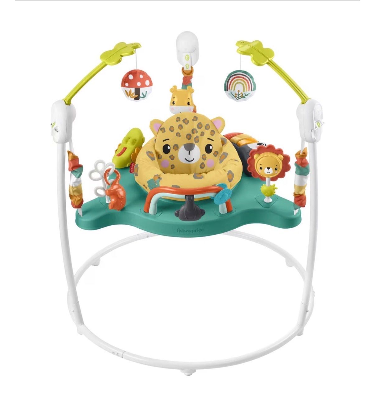 Fisher-Price Giocattoli: Fisher-Price Hüpf-Leopard Jumperoo – Usato da Volketswil venduto da Leozurich