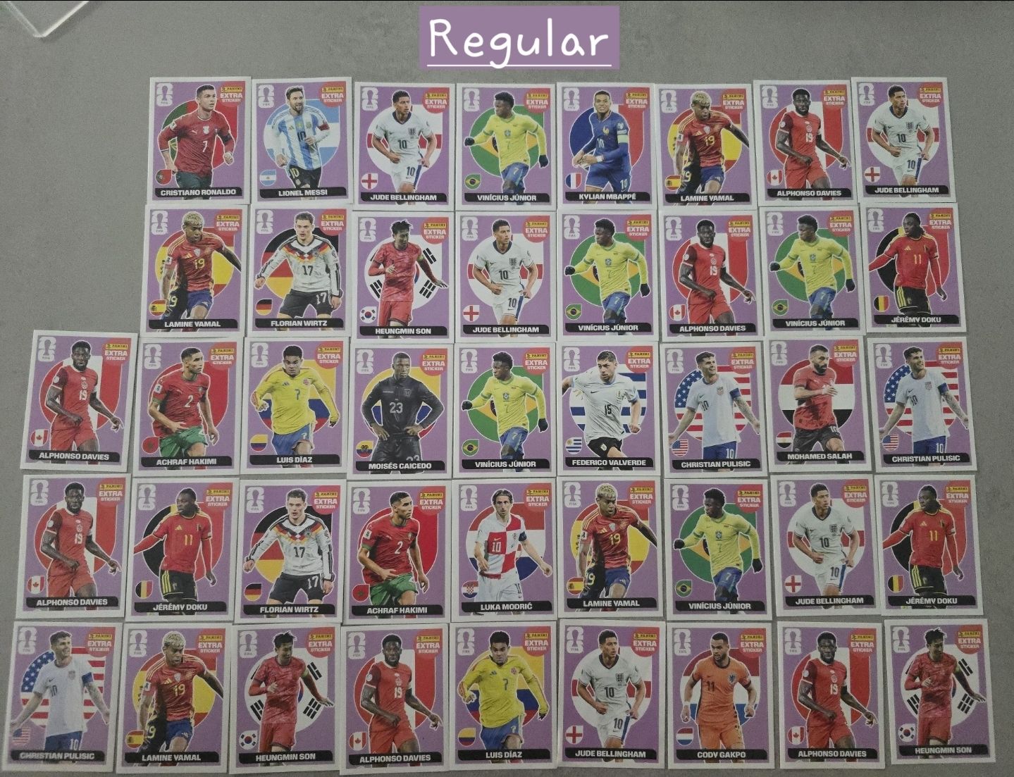 Panini Sammelbilder & Trading cards: 43 Stk. Panini Extra Sticker 2026 Regular – Neu (gemäss Beschreibung) aus Wolhusen von W6110 1