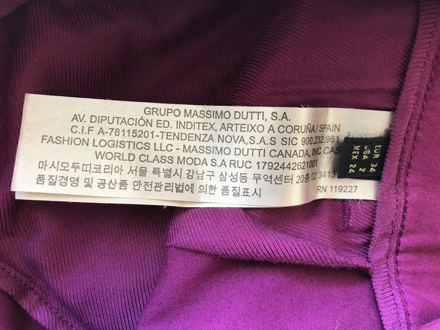 Massimo Dutti Hosen: Hose Massimo Dutti Gr.34 – Neu und originalverpackt aus Stäfa von Exclusive0 4
