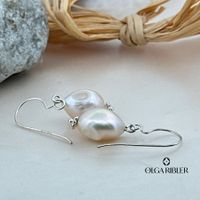 Barockperlen Ohrhänger – Sterling Silber