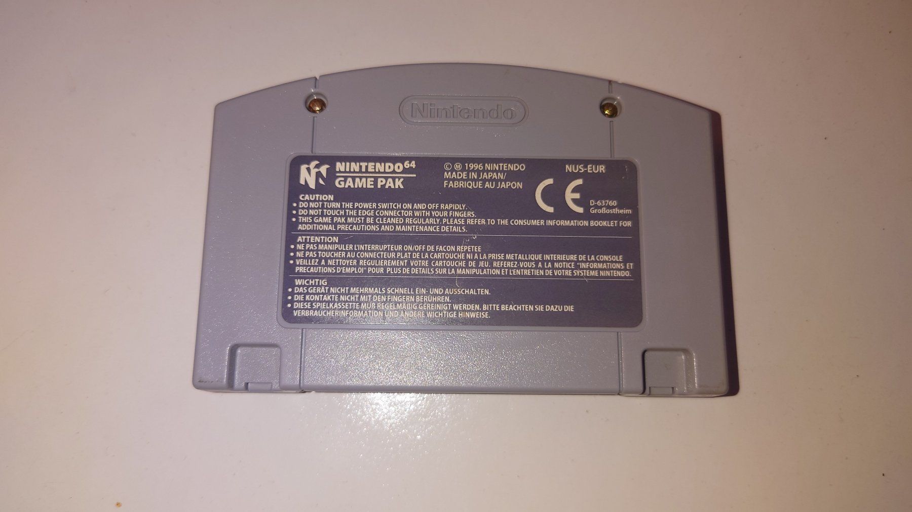 Nintendo Spiele: Mario Kart 64 – Gebraucht aus Pfaffhausen von Odla7 1