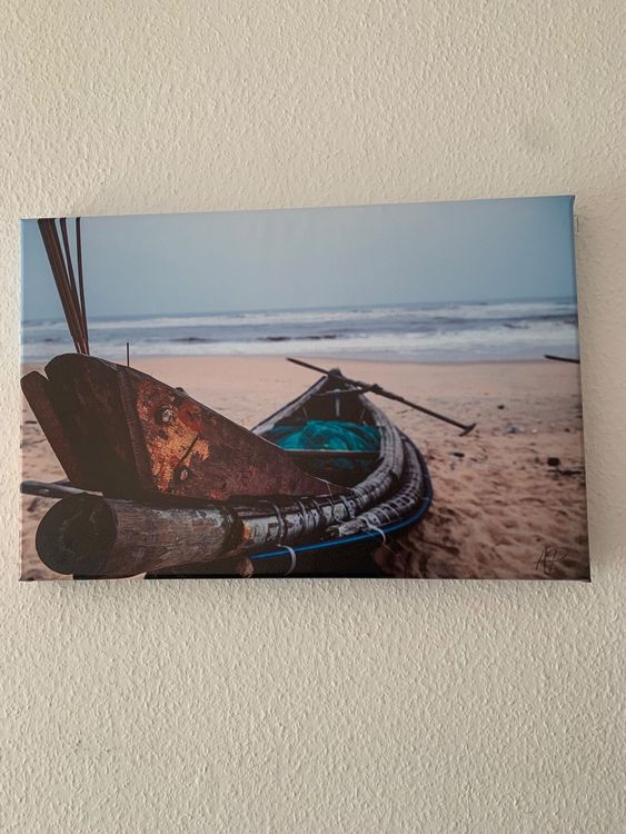 Posters & Illustrations: Canvas photography of a beautiful boat – Neuf (Voir description) à Zürich par andrei4three 2