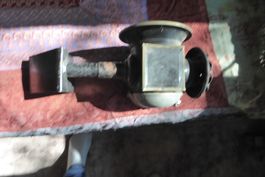 Antike LaMPE FÜR kERZE FÜR DRAUSSEN MONTIERBAR An Pfahl ect