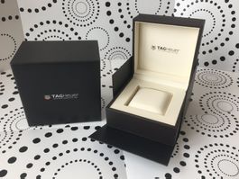 TAG HEUER ORIGINAL - BOX ECRIN SCHACHTEL WATCH CASE !!!