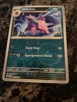 Nidorino 033/165 Pokemon 151 Reverse Holo