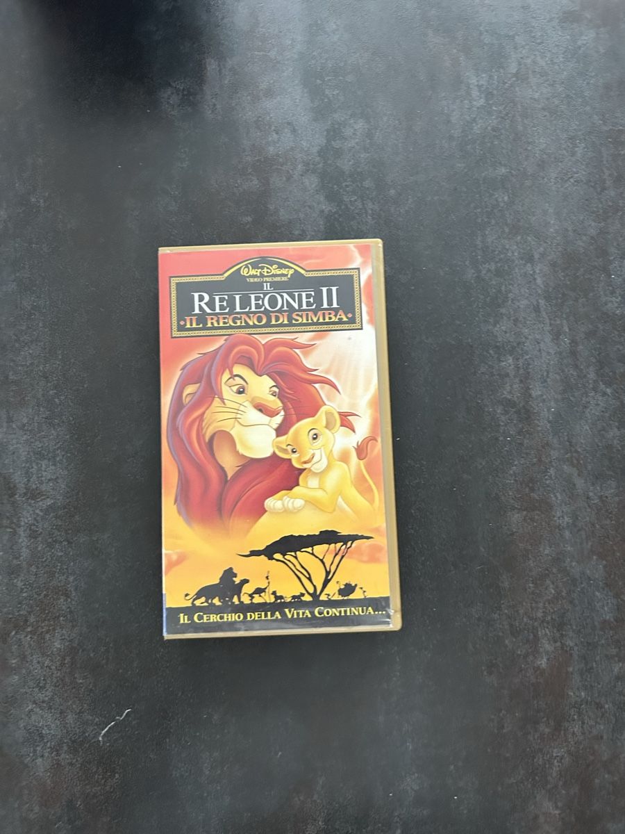 Tutti i VHS: Il Re Leone II – Usato da Aarau venduto da Gr07