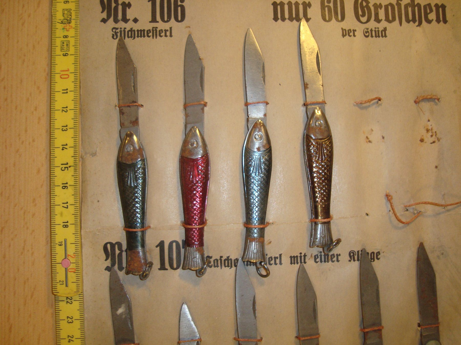 Coltelli tascabile: Taschenmesser Verkaufskarton – Usato da Vordemwald venduto da tinumesser 2