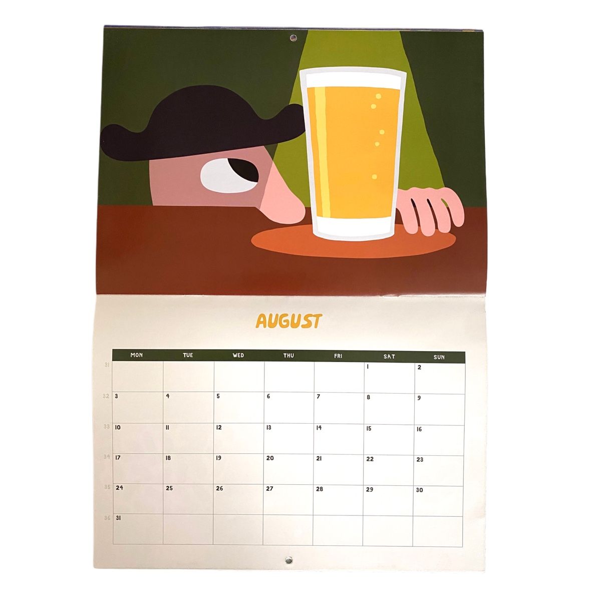 Calendari: Mikkeller Wandkalender 2026 – Nuovo (secondo la descrizione) da Bonstetten venduto da zweitihand.shop 3
