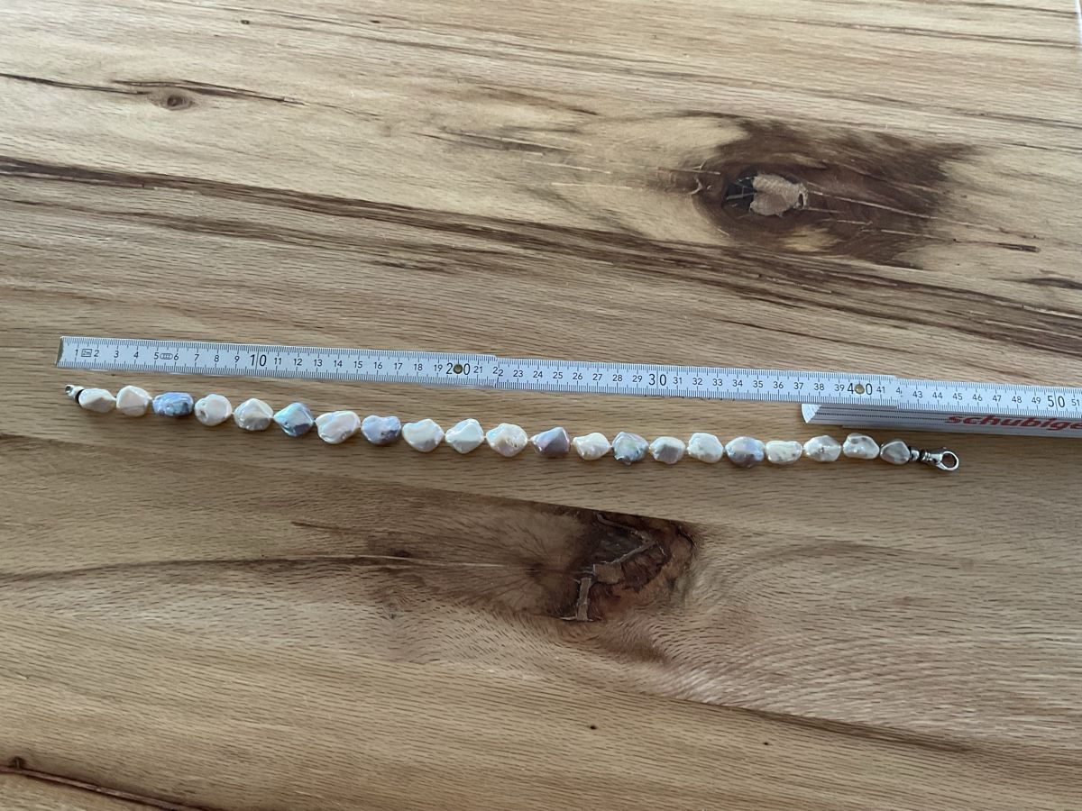 Catenine: Elegante Suesswasserperlen Kette – Nuovo (secondo la descrizione) da Buchs ZH venduto da Automatic007 4