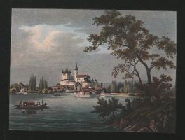 Thun  gouachierte Aquatinta
