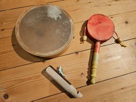 Kleines Musikinstrumentenset für Kinder