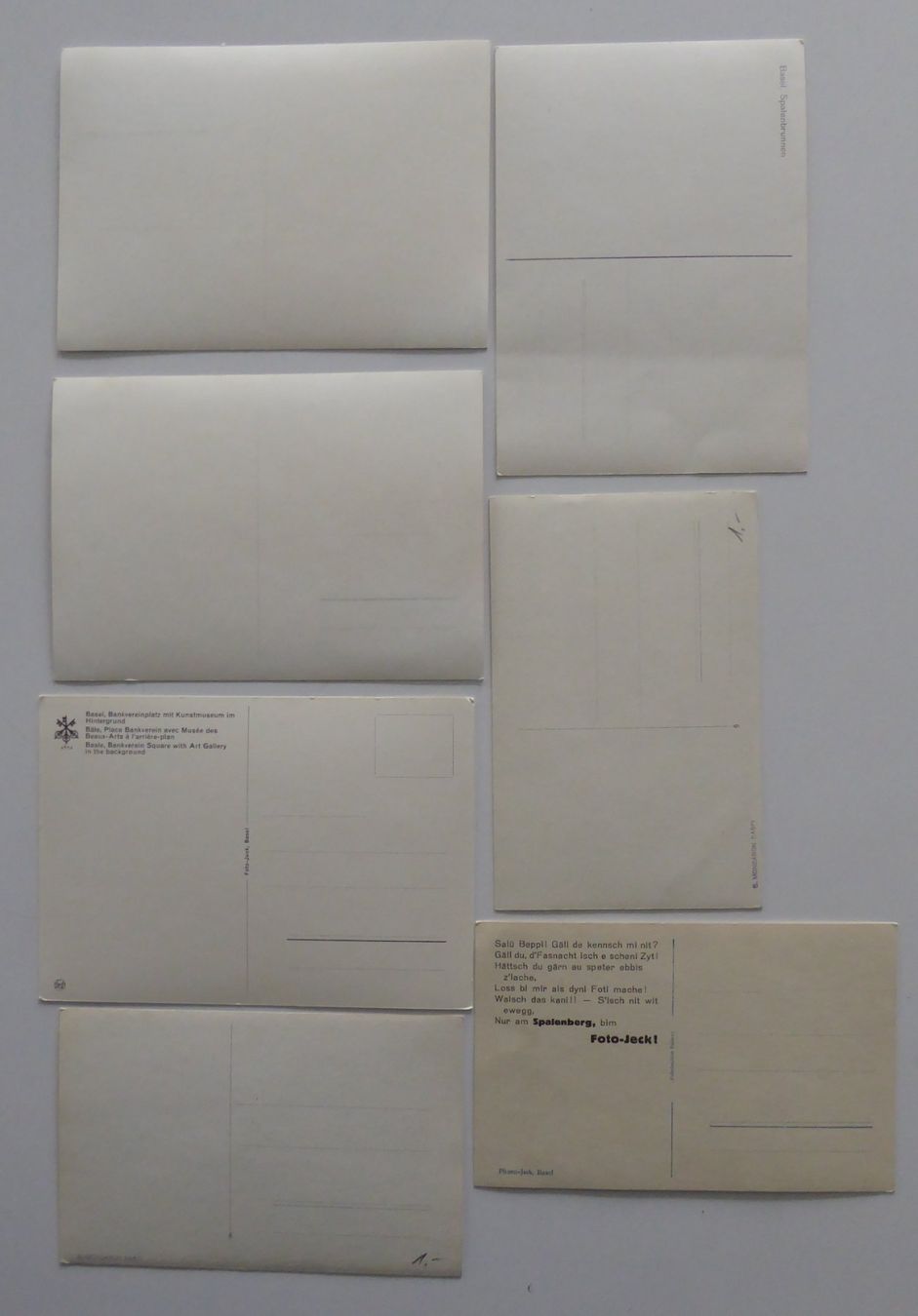 Cartoline postali: AK Diverse Ansichten von Basel – Usato da Aesch BL venduto da Kauri1 1