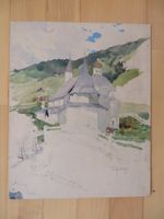 Anton "Toni" Grubhofer 1854-1935 seltenes Aquarell