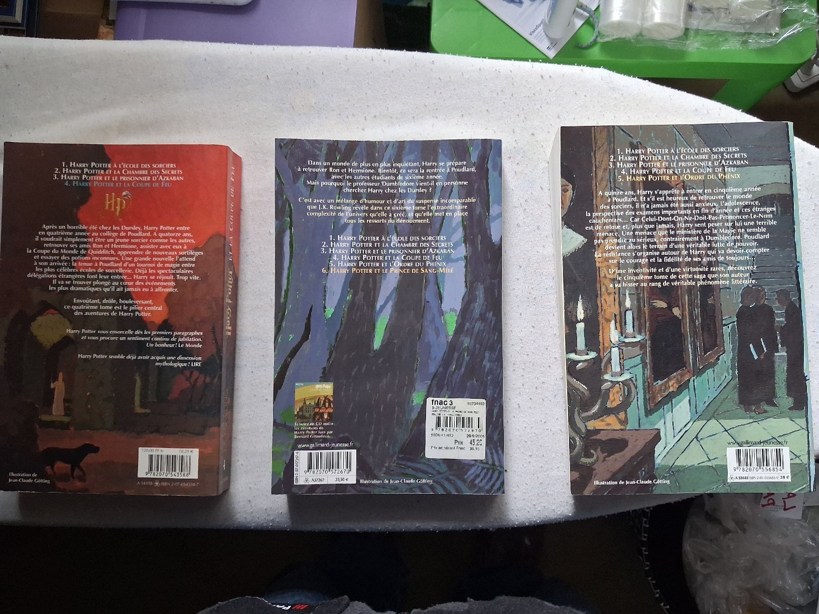 Libri: 3 HARRY POTTER de J.K.Rowling – Usato da Lausanne venduto da Jdelta 1