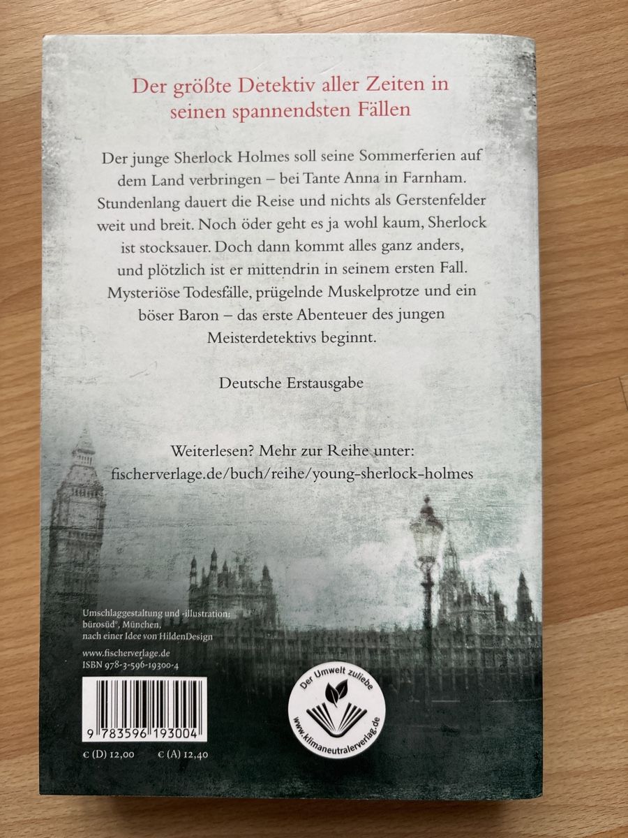 Libri: Young Sherlock Holmes – Nuovo (secondo la descrizione) da Gebenstorf venduto da YunaAngel 1