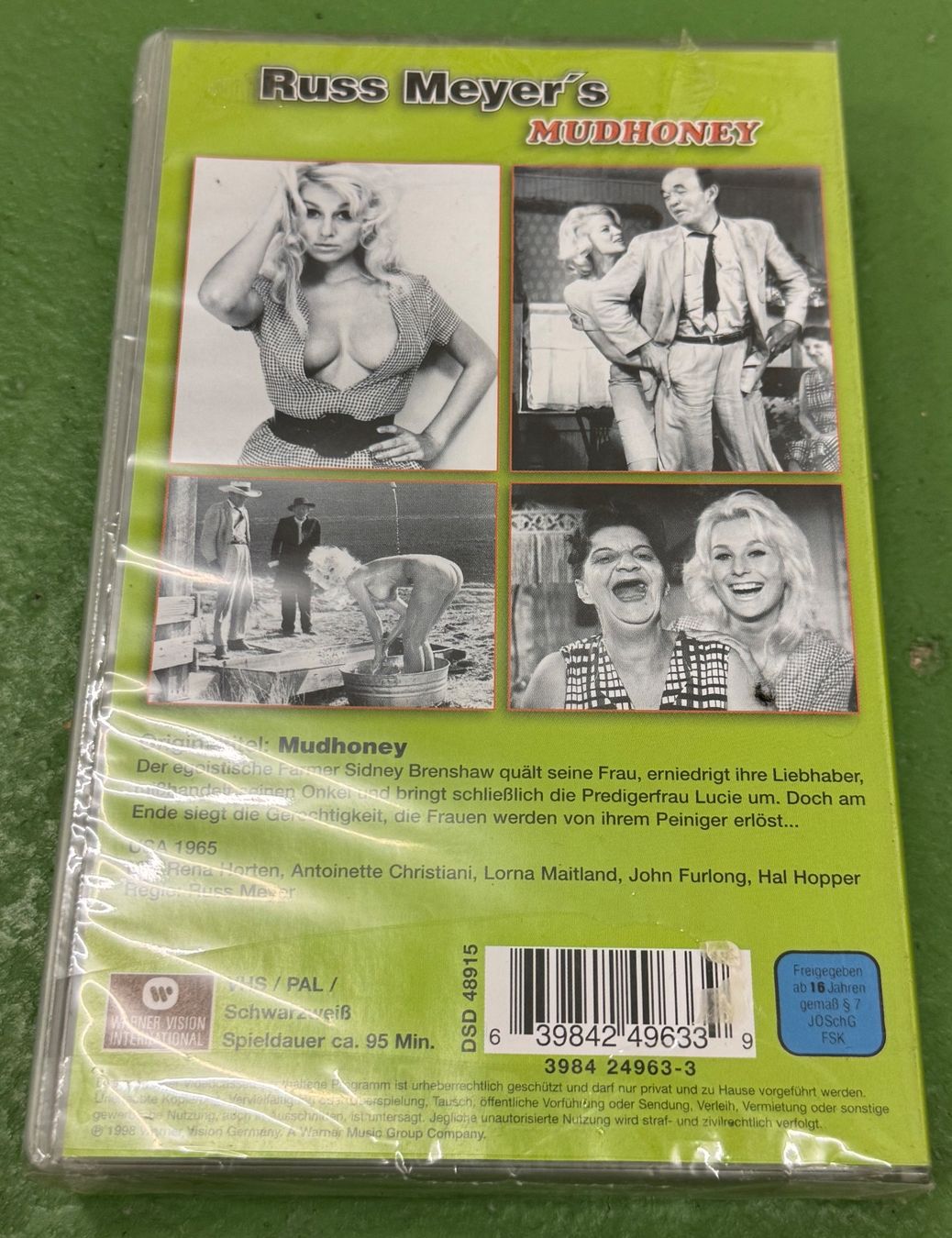 Tutti i VHS: Russ Meyer: Mudhoney (VHS) – Nuovo e nell'imballaggio originale da Basel venduto da Ostschweiz06 2