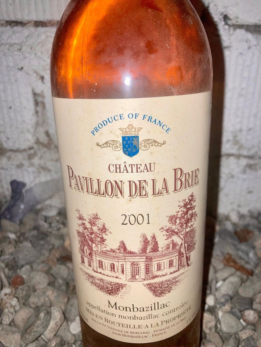 Vino: Château Pavillon de la Brie 2001 – Nuovo e nell'imballaggio originale da Bern venduto da Spomme
