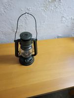 Sturmlaterne grün Metall Glas guter Zustand