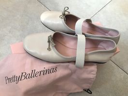 PRETTY BALLERINAS Riemchen Ballerina EU 37 Beige