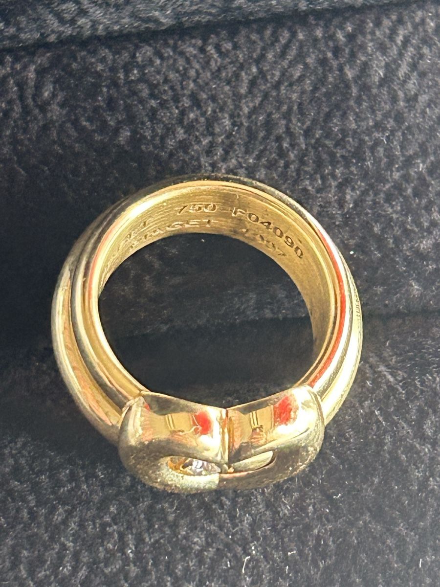 Piaget Anelli: Piaget Gelbgold Ring mit Diamant – Usato da Basel venduto da David_2019 4