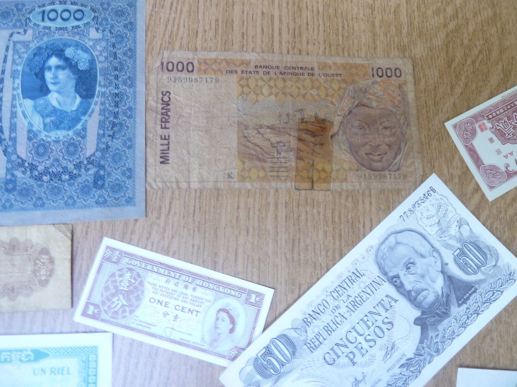 Banknoten: Alte Banknoten – Defekt aus Rieden SG von jamilau 3