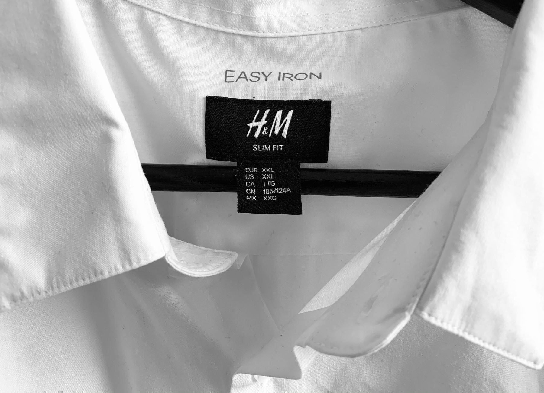 H&M Camicie: Weisses Kurzarm-Herrenhemd von H&M – Usato da Bern venduto da Fraeuleinhonig 1