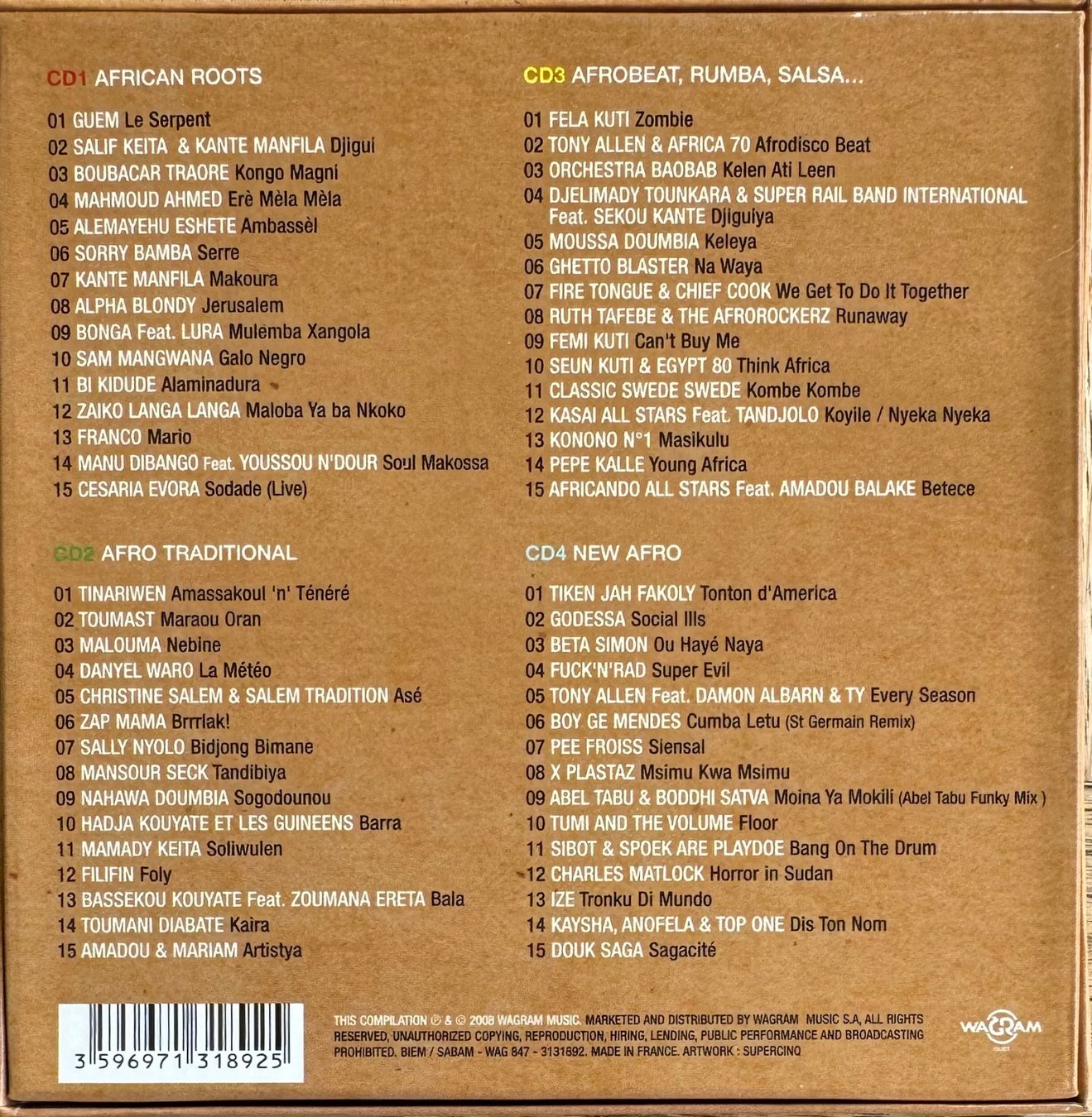CDs: African Fever * 4-CD Box – Neu (gemäss Beschreibung) aus Wettswil von osoma99 1