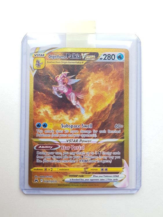 Pokémon Origin Forme Palkia VSTAR GG67/GG70 Goldkarte | Kaufen auf Ricardo