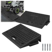 Auffahr Rollstuhl rampe PKW Griff Gummi Bordstein Motorrad